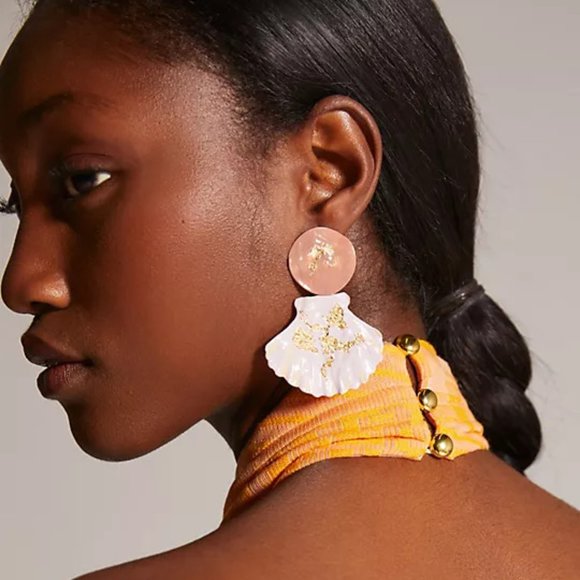 38. Eva Franco Anthropologie Citrus Yellow Knit Summer Wrap Halter Top - Picture 4 of 6